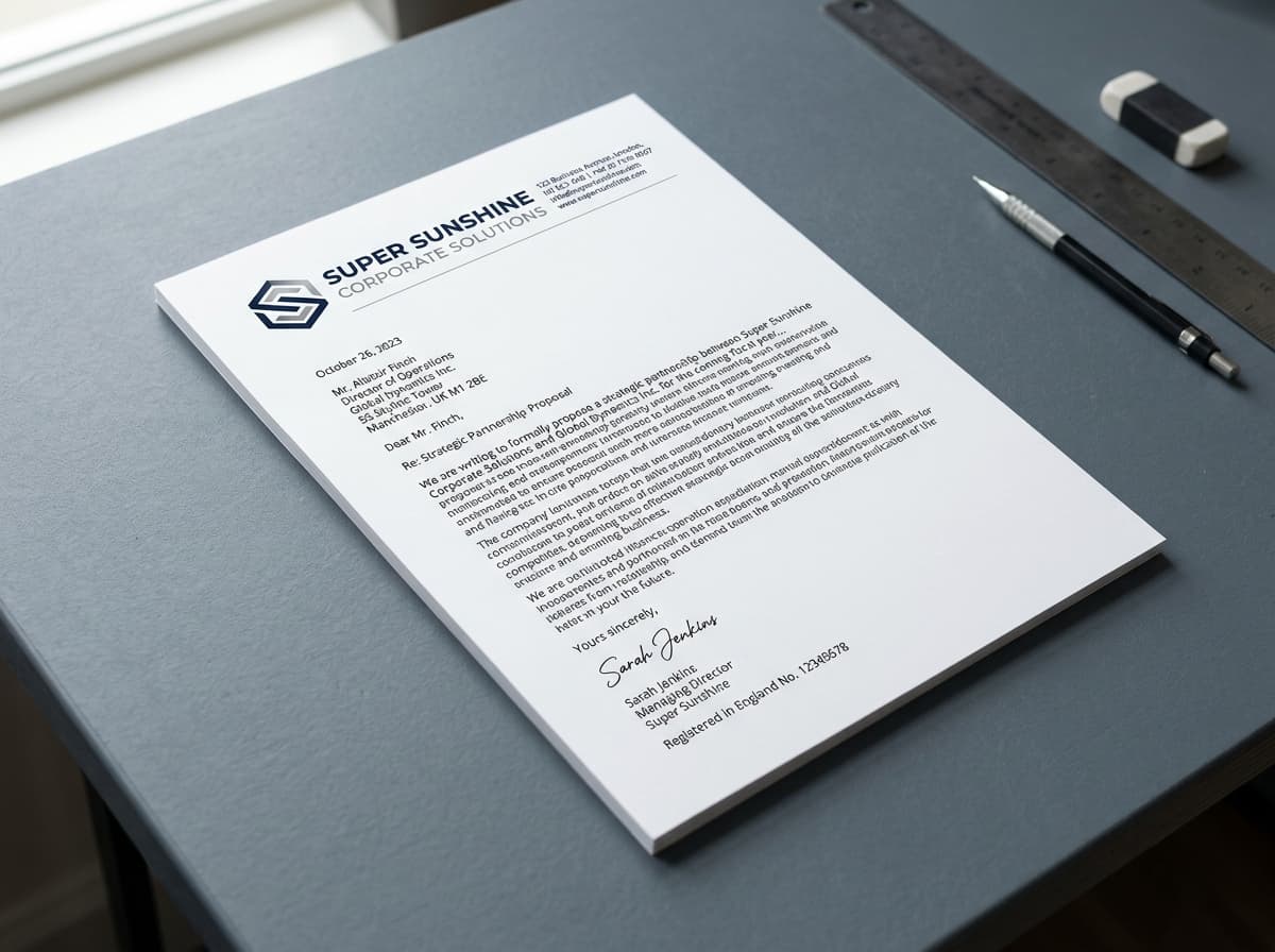 Executive Bond 100 GSM Brochure paper printing sample